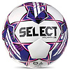 Мяч футб. SELECT Atlanta DB, 0575960900, р.5, FIFA Basic, 32пан, гл.ТПУ, гибрид.сш, бело-фиолетовый
